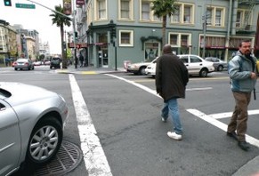 avoiding pedestrian injuries in San Francisco